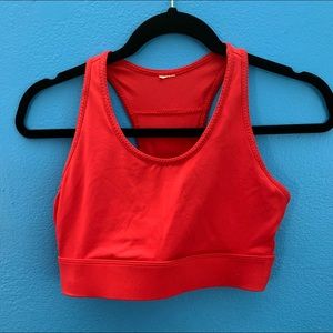 NEW Red fabletics sports bra